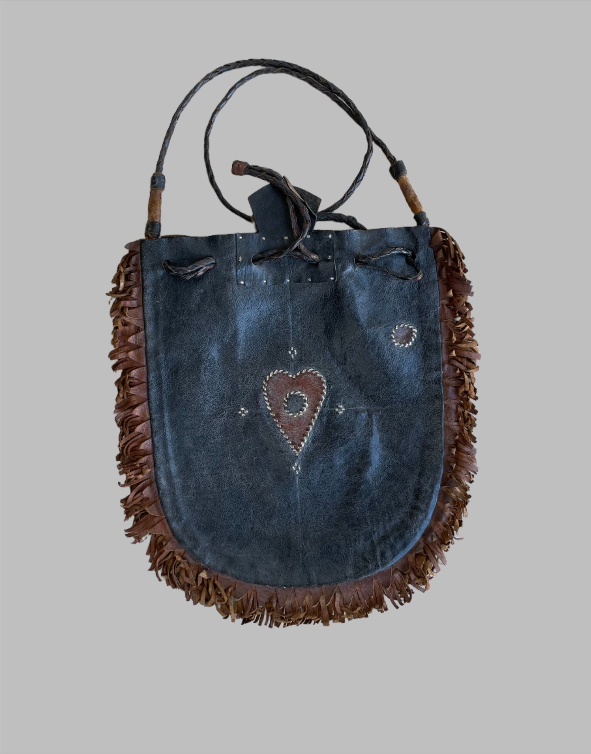 Handcrafted Bags - African Plural Art - Bags- African Art - Handbags - Wallets - Cases - Shoulder Bag, African Leather, Handcrafted Vintage Tuareg Design Bag